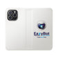 EazyBot Flip Case, stylische Handy-Geldbörse, ideal für Krypto-Enthusiasten, einzigartiges Tech-Accessoire, Geschenk für Gadget-Liebhaber, funktionales Design
