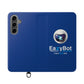 EazyBot Flip Case, stylische Handy-Geldbörse, ideal für Krypto-Enthusiasten, einzigartiges Tech-Accessoire, Geschenk für Gadget-Liebhaber, funktionales Design