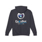 Leichtes Unisex-Kapuzensweatshirt