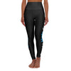 Yoga-Leggings mit hoher Taille (AOP)