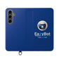 EazyBot Flip Case, stylische Handy-Geldbörse, ideal für Krypto-Enthusiasten, einzigartiges Tech-Accessoire, Geschenk für Gadget-Liebhaber, funktionales Design