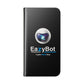 EazyBot Flip Case, stylische Handy-Geldbörse, ideal für Krypto-Enthusiasten, einzigartiges Tech-Accessoire, Geschenk für Gadget-Liebhaber, funktionales Design