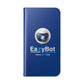 EazyBot Flip Case, stylische Handy-Geldbörse, ideal für Krypto-Enthusiasten, einzigartiges Tech-Accessoire, Geschenk für Gadget-Liebhaber, funktionales Design